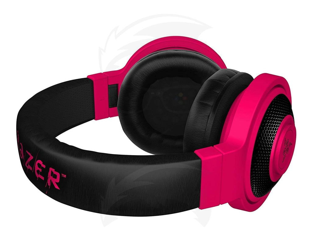 Razer Kraken Wired Gaming Headset - Neon Red Razer Kraken Wired Gaming Headset - Neon Red